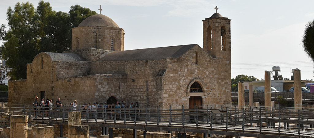 Front of Ayia Kyriaki Church