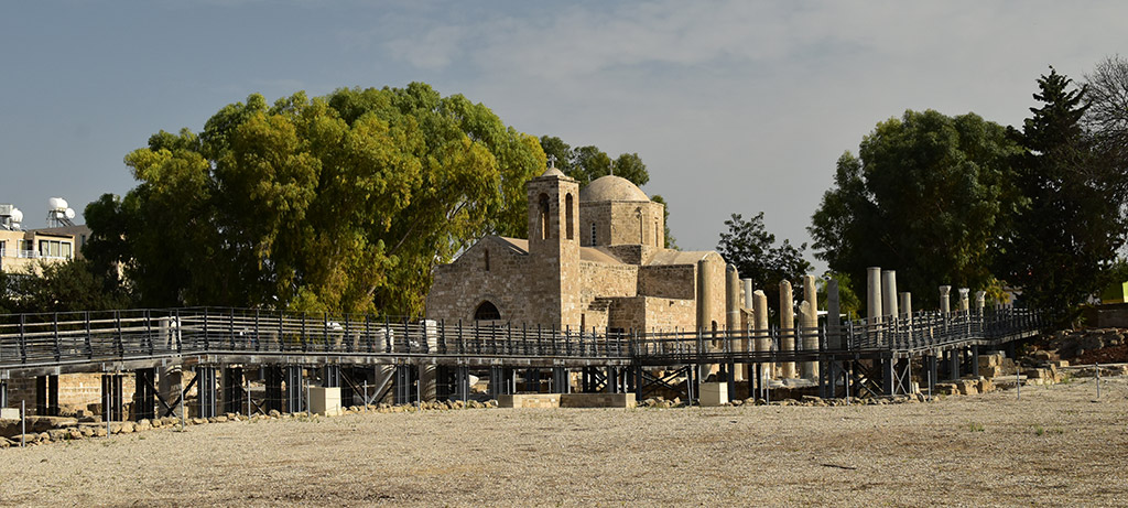 Walkway by Ayia Kyriaki Church